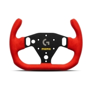 KIEROWNICA LOGITECH SIM GT-RACER 290 CZERWONA MICROFIBRA