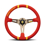 KIEROWNICA DRIFTING RED MICROFIBRA 35 NFC