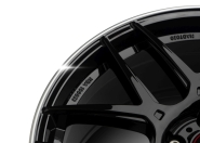 COMPETIZIONE GLOSSY BLACK POL. 8,0X18 5X100 ET40