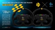 KIEROWNICA LOGITECH SIM GT-PRO 320 BLACK MICROFIBRA 